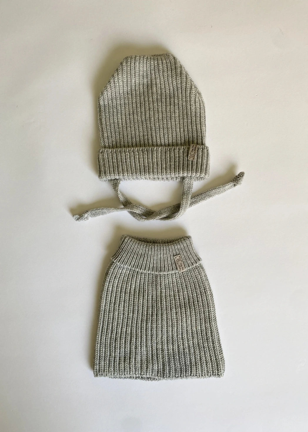 2-3 m. merino vilnos kepurė ir mova