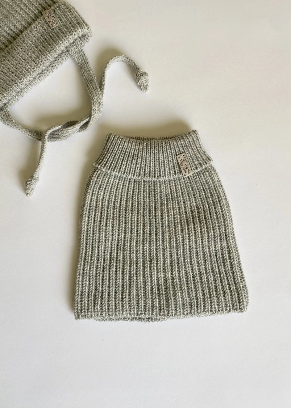 2-3 m. merino vilnos kepurė ir mova