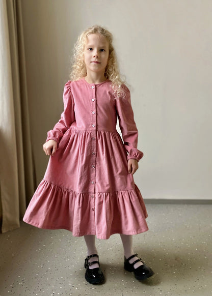 Velveto suknelė STELA