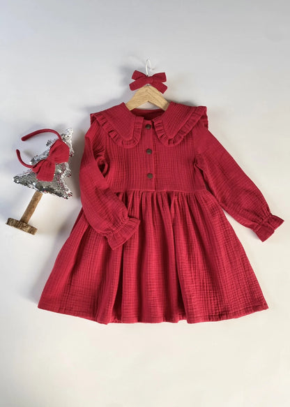 Suknelė su apykakle OTILIA