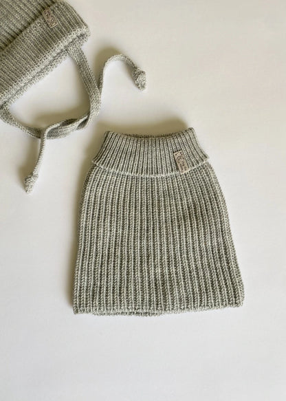 2-3 m. merino vilnos kepurė ir mova