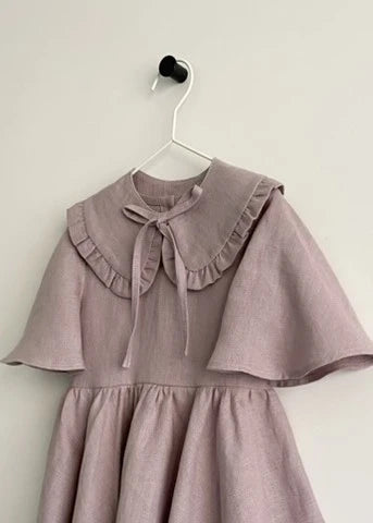 Uždedama lininė apykaklė